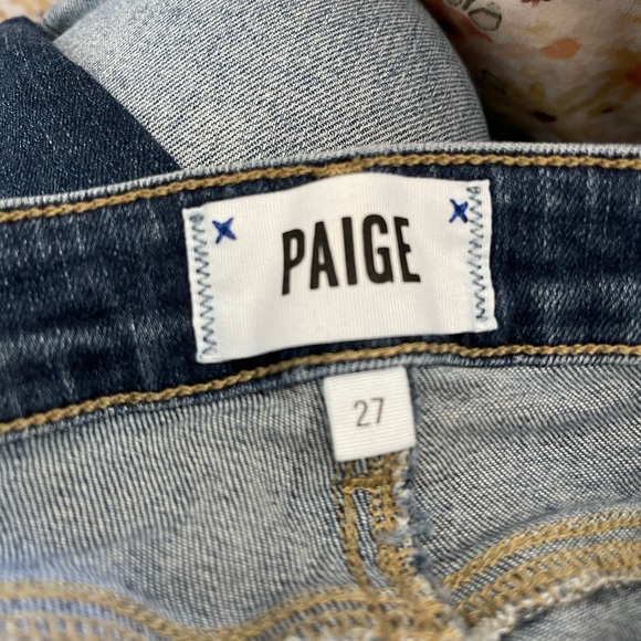 Paige Denim | Skyline Skinny Crop | Size 27 | Raw Hem - Picture 2 of 6